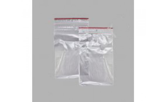 Пакет Zip Lock 25x30 35 мкм (с красной полосой) (07954)