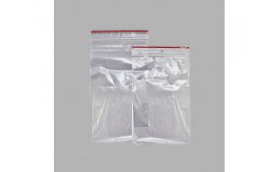 Пакет Zip Lock 25x35 35 мкм (с красной полосой) (00262)